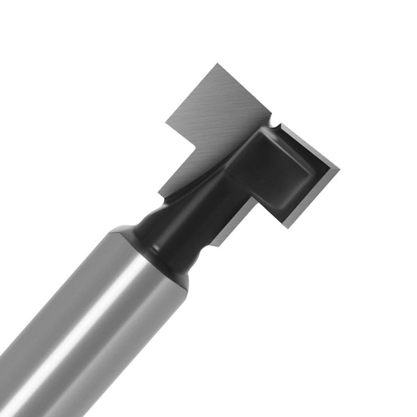 Planet Gates 1/4" 6mm 8mm Shank T-Slot Cutter Router Bit Set Hex Bolt Key Hole Bits T Slotting Milling Cutter For Wood Woodworking