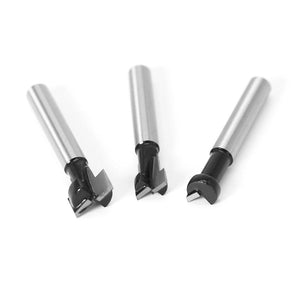 Planet Gates 1/4" 6mm 8mm Shank T-Slot Cutter Router Bit Set Hex Bolt Key Hole Bits T Slotting Milling Cutter For Wood Woodworking