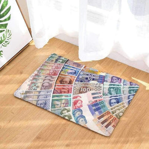 Planet Gates 1 / 40x60cm Indoor Money  Door Mat Non-Slip Doormats Area Rugs and Carpets Floor Mats Room Kitchen Carpet Toilet Tapete Alfombras