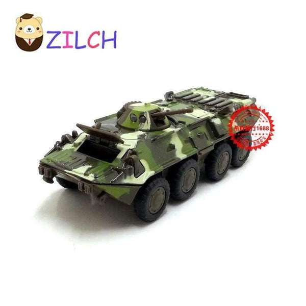 Planet Gates 1:43 ETI Russian military Wheeled armored vehicle tank alloy model in original box pull back muical flashing toy for children