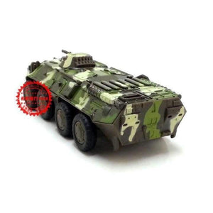 Planet Gates 1:43 ETI Russian military Wheeled armored vehicle tank alloy model in original box pull back muical flashing toy for children