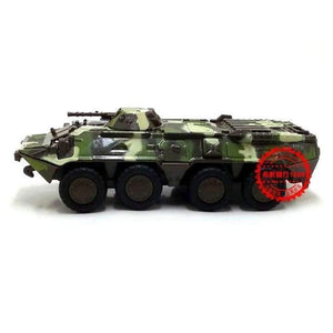 Planet Gates 1:43 ETI Russian military Wheeled armored vehicle tank alloy model in original box pull back muical flashing toy for children