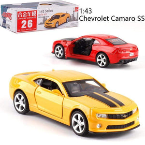 Planet Gates 1:43 Scale Chevrolet Camaro SS Alloy Pull-back car Diecast Metal Model Car For Collection Friend Children Gift
