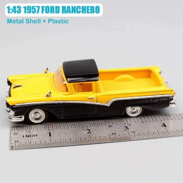 Planet Gates 1 43 Scales small 1957 FORD RANCHERO Falcon pickup trucks station wagon diecast cars modeling vehicles toys for adult collector