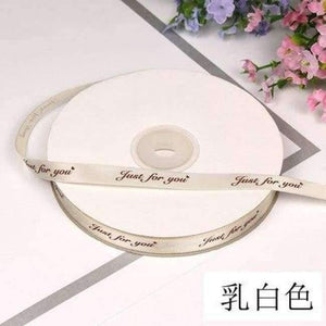 Planet Gates 1 45 Meters Satin Ribbon 10mm Just For You Sewing Accessories DIY Decorative Art Craft gift Wrap Decoration Christmas Ribbons