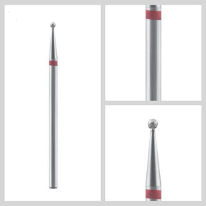 Planet Gates 1.4mm Diamond Nail Drill Milling Cutter Nail Art Drill Bit Cuticle Clean Cutter for Manicure Nail Files Electric Mills Burr Nail Tool