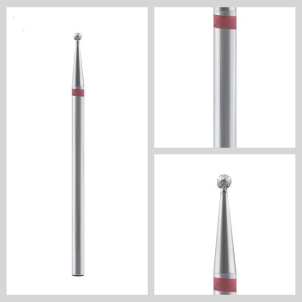 Planet Gates 1.4mm Diamond Nail Drill Milling Cutter Nail Art Drill Bit Cuticle Clean Cutter for Manicure Nail Files Electric Mills Burr Nail Tool