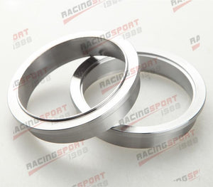 Planet Gates 1.5" 1.75"  2"  2.25" 2.5"  2.75"  3"  3.5"  4"Turbo Exhaust V-Band Clamp & Mild Steel Male/Female Flange Kit