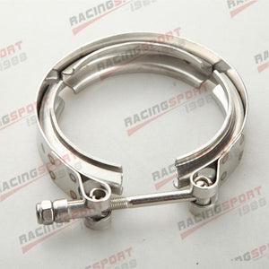 Planet Gates 1.5" 1.75"  2"  2.25" 2.5"  2.75"  3"  3.5"  4"Turbo Exhaust V-Band Clamp & Mild Steel Male/Female Flange Kit