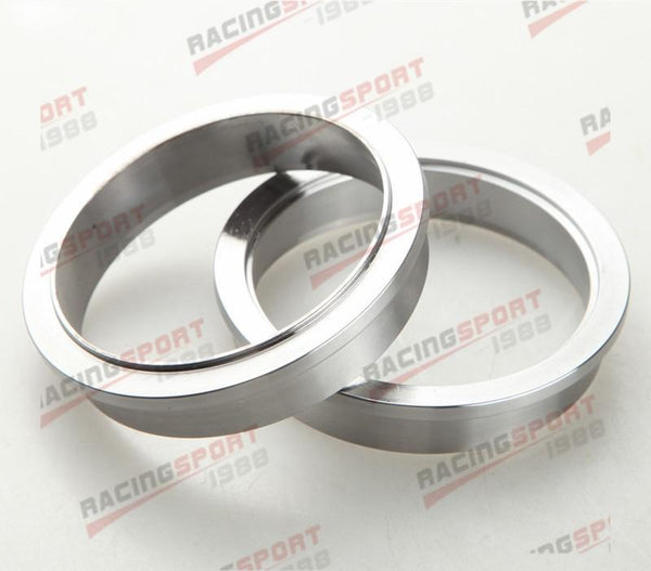 Planet Gates 1.5" 1.75"  2"  2.25" 2.5"  2.75"  3"  3.5"  4"Turbo Exhaust V-Band Clamp & Mild Steel Male/Female Flange Kit