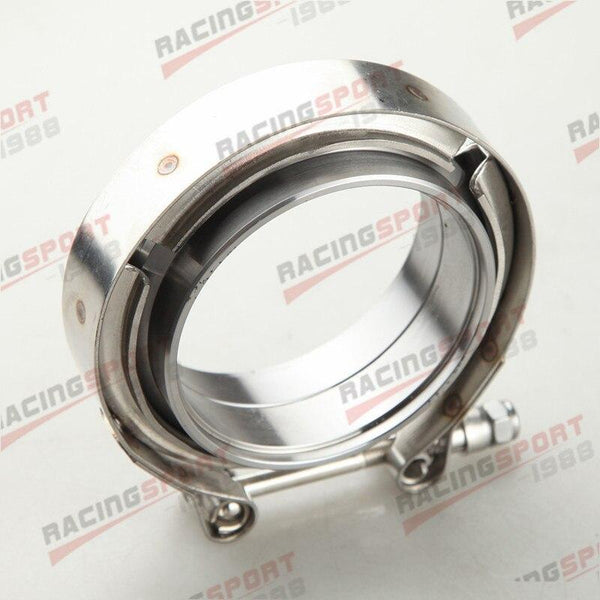 Planet Gates 1.5" 1.75"  2"  2.25" 2.5"  2.75"  3"  3.5"  4"Turbo Exhaust V-Band Clamp & Mild Steel Male/Female Flange Kit