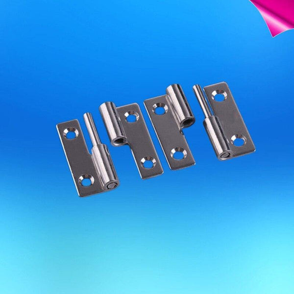 1.5/2/2.5 Inch Stainless Steel Flag Shape Detachable Hinge for Aluminum Doors Bathroom Door Bathroom Removable Hinge