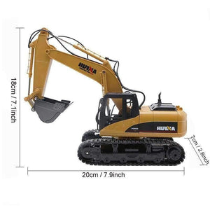 Planet Gates 1:50 Engineering Crawler Excavator Truck Toys Alloy Construction Vehicle Model Creative Gifts For Children Boys
