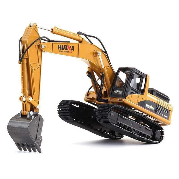 Planet Gates 1:50 Engineering Crawler Excavator Truck Toys Alloy Construction Vehicle Model Creative Gifts For Children Boys