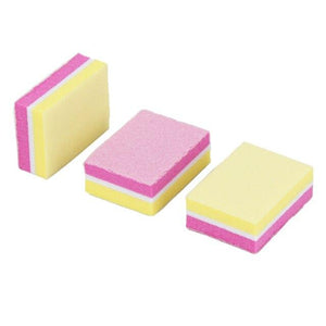 Planet Gates 1 500Pcs/Lot Mini Nail File 100/180 Disposable Nail Buffer Block Wholesale Colorful Small Manicure Tools File Accessories