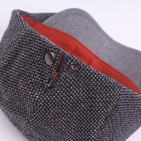 Planet Gates 1 / 55-60cm Men Dark Gray Women Soft Beret Flat Cap Driver Retro Vintage Soft Casual Baker Newsboy Caps