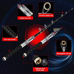 Planet Gates 1.5M - 3.6M Telescopic Fishing Rod Carbon Fiber Sea Pole A Variety Of Styles Sea Fishing Rod Suitable Float Freshwater