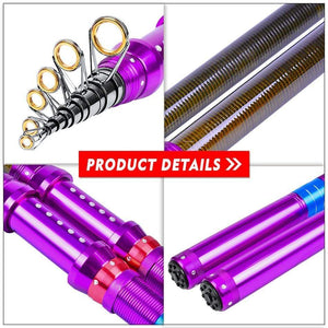 Planet Gates 1.5M - 3.6M Telescopic Fishing Rod Carbon Fiber Sea Pole A Variety Of Styles Sea Fishing Rod Suitable Float Freshwater