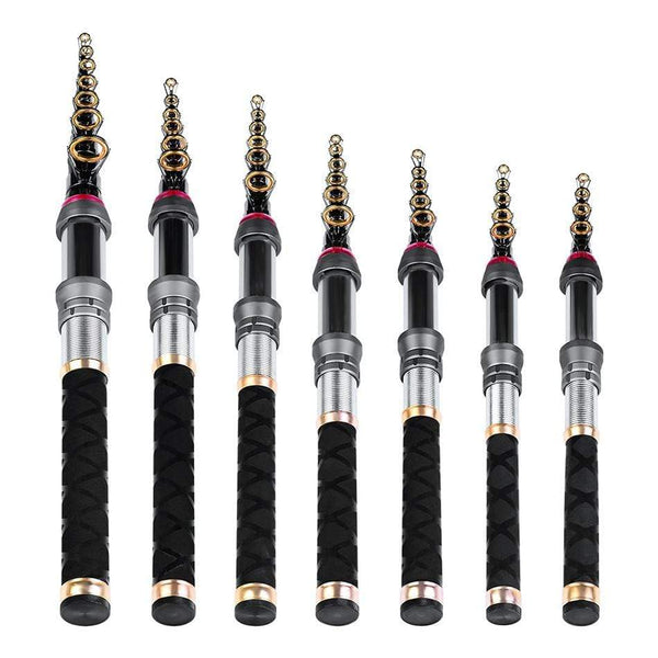 Planet Gates 1.5M - 3.6M Telescopic Fishing Rod Carbon Fiber Sea Pole A Variety Of Styles Sea Fishing Rod Suitable Float Freshwater