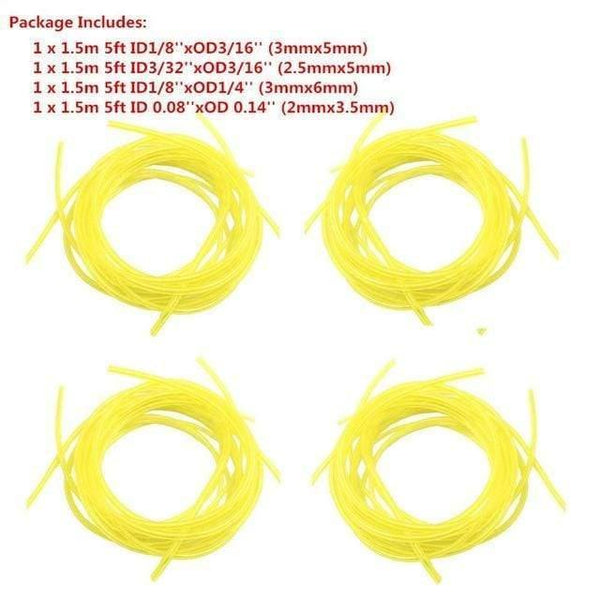 Planet Gates 1.5m 4size 3M 6M 9M 10M 15M Tygon Petrol Oil Fuel  Gas Tube HoseLine Pipe Hose IDxOD 3mmx5mm 2.5mmx5mm 3mmx6mm 2mmx3.5mm