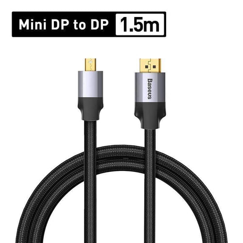 Baseus Thunderbolt to HDMI Cable Mini DisplayPort DP Port to HDMI 4K 60HZ Adapter Cable For Macbook Air Dell Laptop
