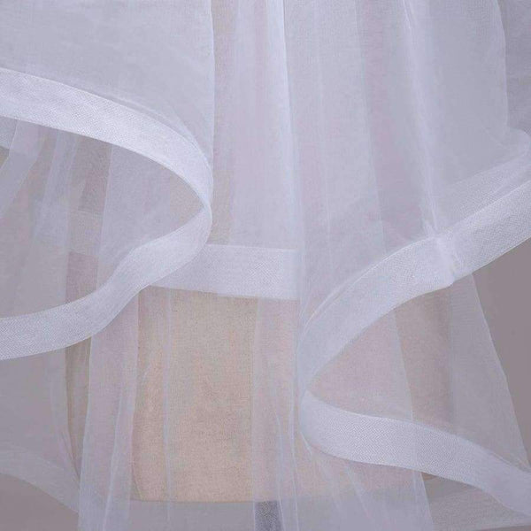 Planet Gates 1.5M Short Ivory White Wedding Veils 2018 Full Tulle Wedding Bridal Veils With Comb Wedding Accessories