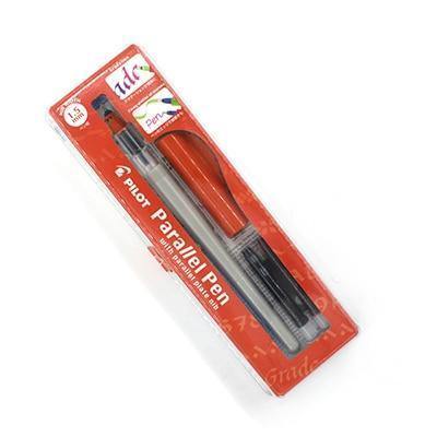 Planet Gates 1.5mm Red 1pc Pilot Parallel Calligraphy Pen Set 12 Colors Ink Refill Cartridge for Arabic Gothic design