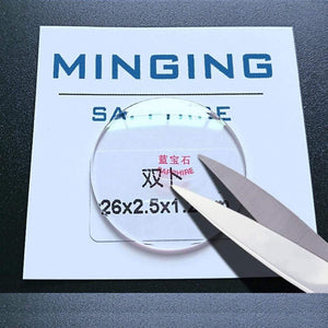 Planet Gates 1.5mm Size From 20~29.5mm Double Dome Watch Sapphire  Concave Glass Crystal   for Watch Repair Free Shipping