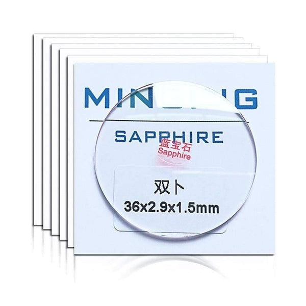 Planet Gates 1.5mm Size From 20~29.5mm Double Dome Watch Sapphire  Concave Glass Crystal   for Watch Repair Free Shipping