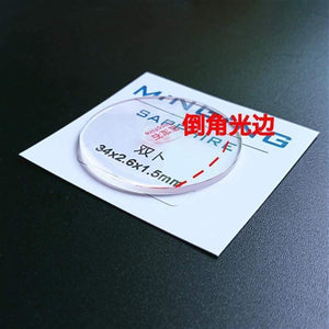 Planet Gates 1.5mm Size From 20~29.5mm Double Dome Watch Sapphire  Concave Glass Crystal   for Watch Repair Free Shipping