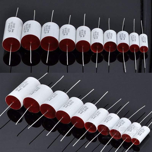 1-5Pcs Audiophiler Axial Polypropylene MKP 250V 0.22uF-3.3uF All Series HIFI DIY Treble Capacitor For Speaker Car Horns Divider