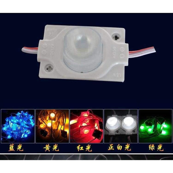 Planet Gates 1.5W 2835 side-emitting DC12V LED Sign Led Backlights COB module high bright with len IP65 white  For Channel Letters White