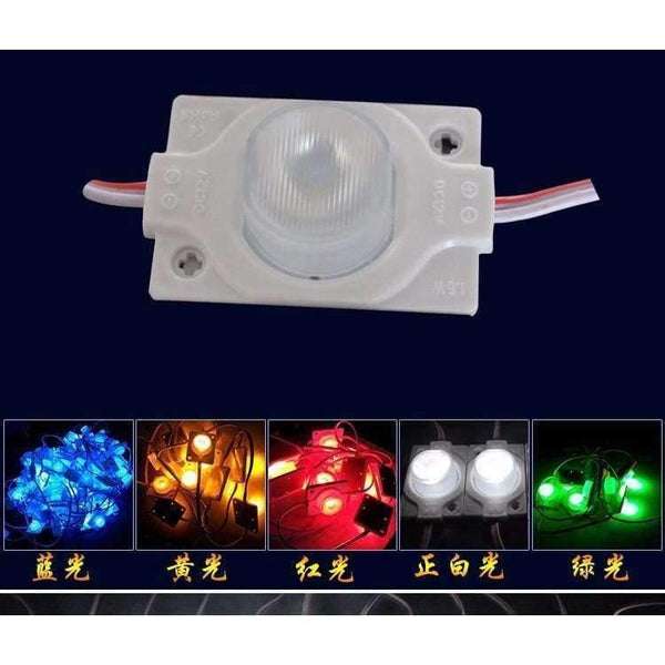 Planet Gates 1.5W 2835 side-emitting DC12V LED Sign Led Backlights COB module high bright with len IP65 white  For Channel Letters White