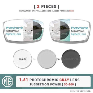 Planet Gates 1.61 Photo Gray Men Classic Square Glasses Optics Frame Luxury Double Bridge Prescription Glasses Frames Optical Eyewear S2012