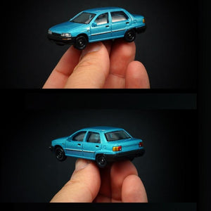 Planet Gates 1:64 Daihatsu Charade Civil Blue NO.90 Simulation Model Car