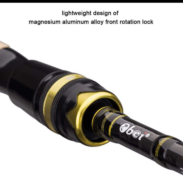 Planet Gates 1.68m 2.1m 2.4 Casting Spinning Fishing Rod Travel Ultra Light Street Fishing Boat Lure Two Tips 5-50g M/ML/MH Fast Rod