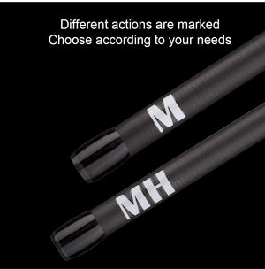 Planet Gates 1.68m 2.1m 2.4 Casting Spinning Fishing Rod Travel Ultra Light Street Fishing Boat Lure Two Tips 5-50g M/ML/MH Fast Rod