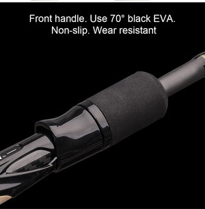 Planet Gates 1.68m 2.1m 2.4 Casting Spinning Fishing Rod Travel Ultra Light Street Fishing Boat Lure Two Tips 5-50g M/ML/MH Fast Rod