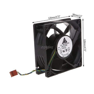 Planet Gates 1.6A 120x120x38mm Brushless DC 12V 1.6A PWM Server Cooling Fan For Delta AFC1212DE