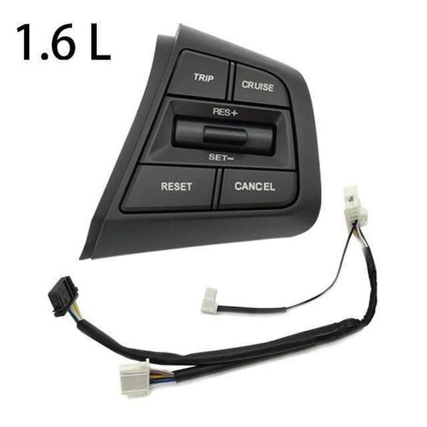 Planet Gates 1.6L 1 Steering Wheel Cruise Control Button Switch For Hyundai Creta Ix25 1.6L 2.0L Remote Control Volume Button Right Side Blue Light