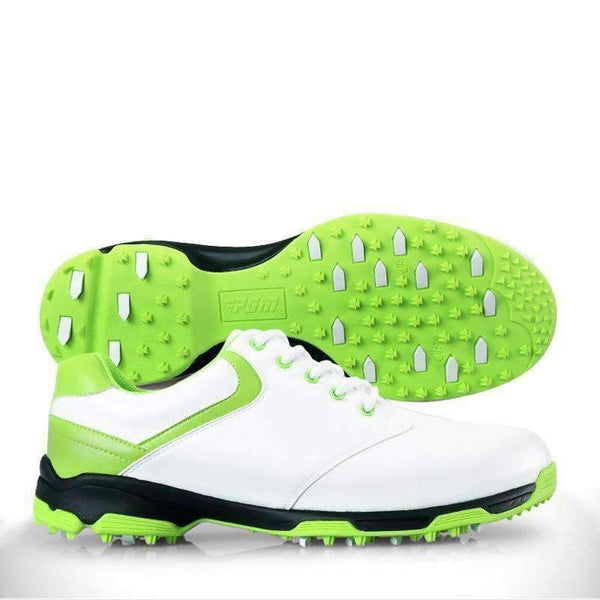 Planet Gates 1 / 7 Breathable patent design men outdoor sport shoes anti-skid super light good grip comfortable leather golf shoes