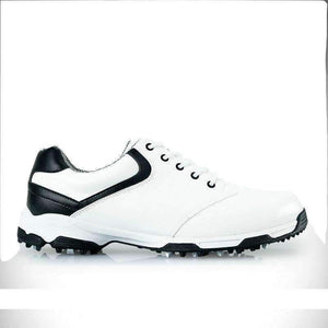 Breathable Patent Design Men Outdoor Sport Shoes Anti-Skid Super Light Good Grip Comfortable Leather Golf Shoes
