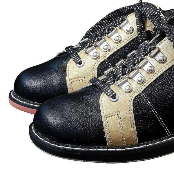 Planet Gates 1 / 7 Full Leather Men Bowling Shoes Private Men Skidproof Sole Professional Sports Bowling Shoes Slip Sneakers