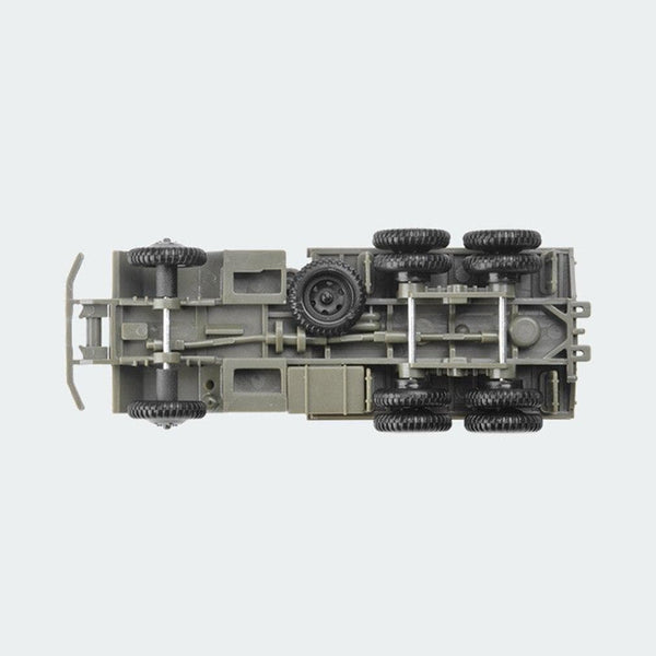 Planet Gates 1:72 M35 Military Truck 4D Wheeled Armored Vehicle Rubber-free Assembly Model Military Toy Car Gifts