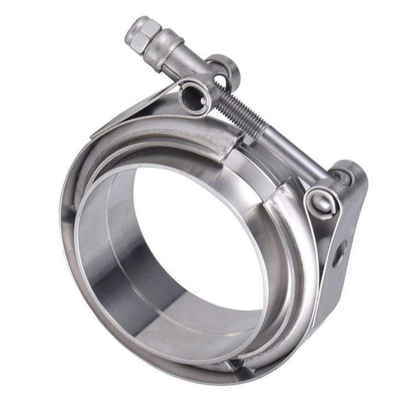 Planet Gates 1.75/2/2.25/2.36/2.5/2.75/3/3.5/4 inch 304 Steel Stainless Exhaust V Band Clamp Flange Kit V-band Vband Male Female Design