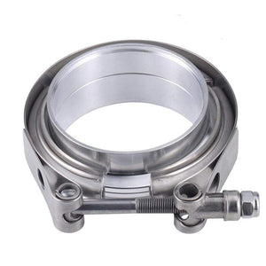 Planet Gates 1.75/2/2.25/2.36/2.5/2.75/3/3.5/4 inch 304 Steel Stainless Exhaust V Band Clamp Flange Kit V-band Vband Male Female Design