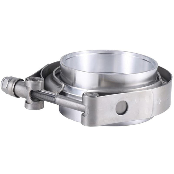 Planet Gates 1.75/2/2.25/2.36/2.5/2.75/3/3.5/4 inch 304 Steel Stainless Exhaust V Band Clamp Flange Kit V-band Vband Male Female Design