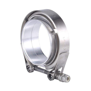 Planet Gates 1.75/2/2.25/2.36/2.5/2.75/3/3.5/4 inch 304 Steel Stainless Exhaust V Band Clamp Flange Kit V-band Vband Male Female Design