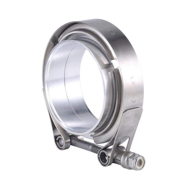 Planet Gates 1.75/2/2.25/2.36/2.5/2.75/3/3.5/4 inch 304 Steel Stainless Exhaust V Band Clamp Flange Kit V-band Vband Male Female Design