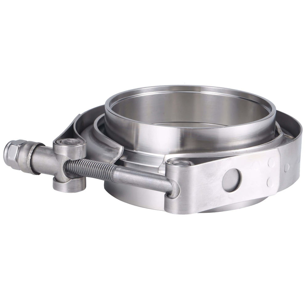 Planet Gates 1.75/2/2.25/2.36/2.5/2.75/3/3.5/4 inch 304 Steel Stainless Exhaust V Band Clamp Flange Kit V-band Vband Male Female Design